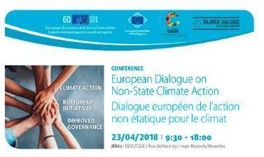 European Dialogue on Non-State Climate Action launched