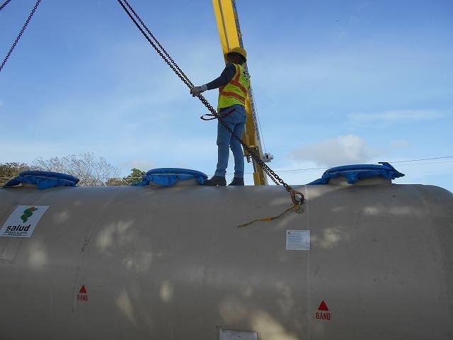 INSTALLATION OF WASTE WATER TREATMENT PLANTS
