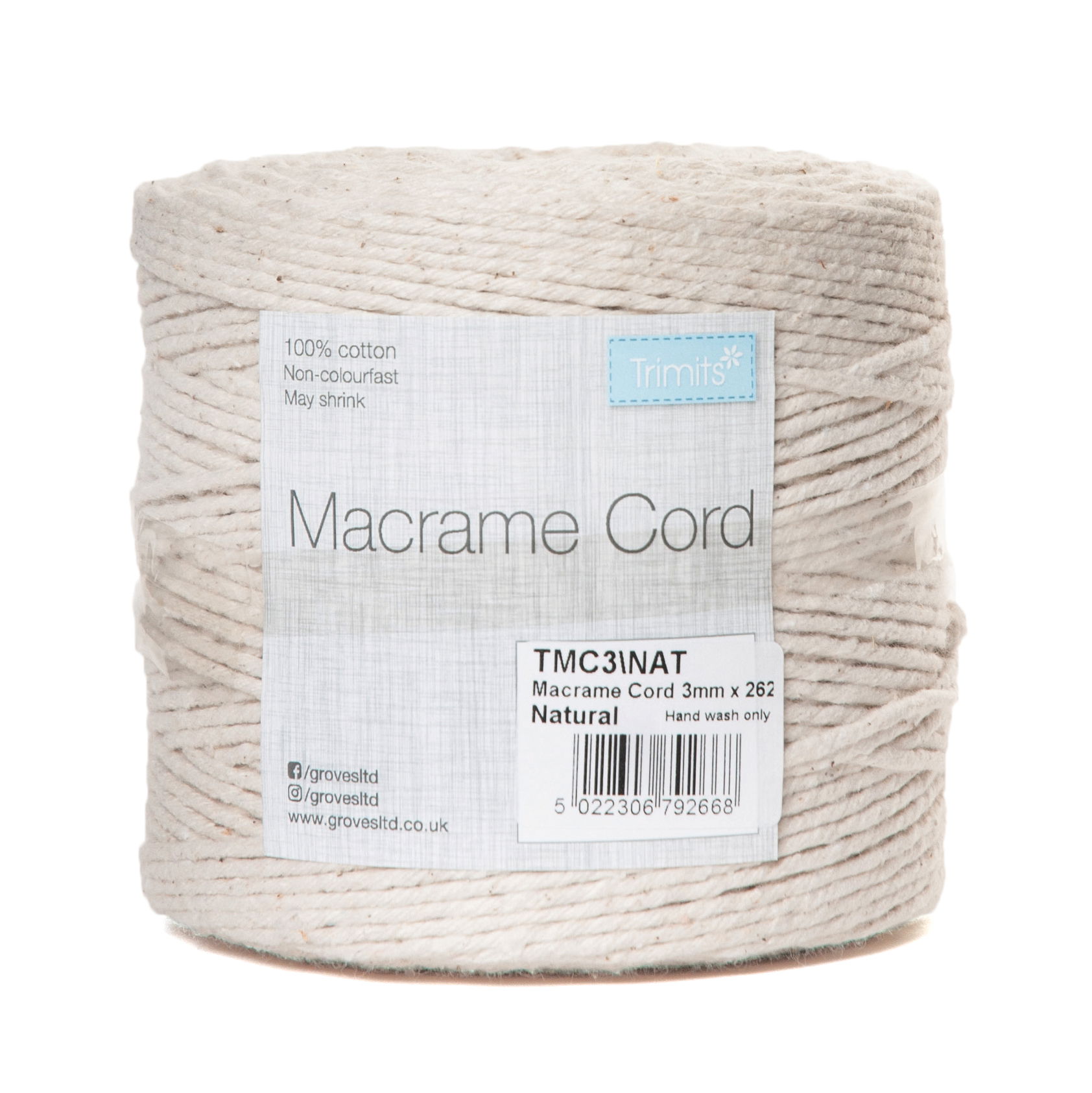 MACRAME CORD 3mm