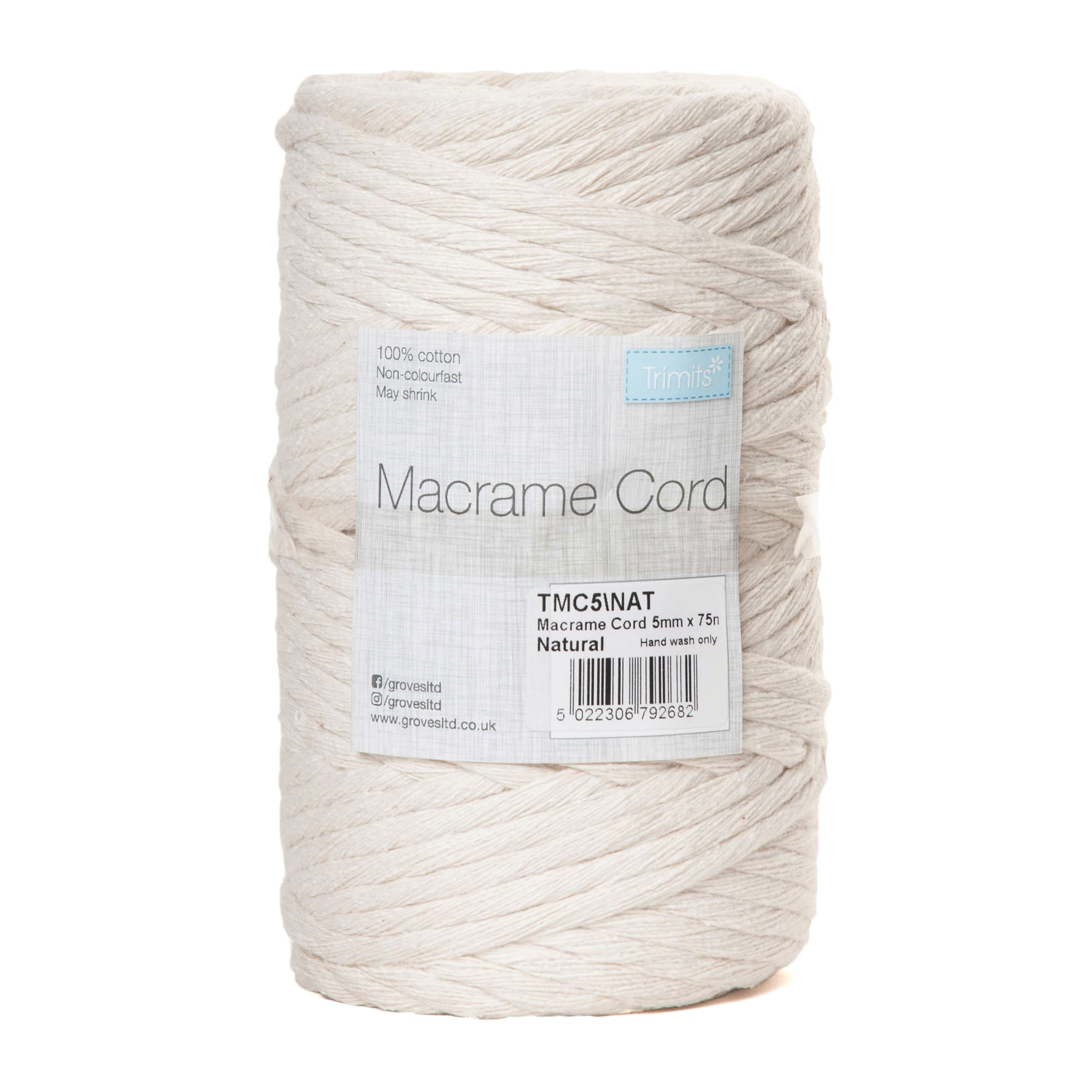 MACRAME CORD 5mm