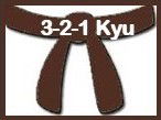 Information for Brown Belt - 3rd, 2nd & 1st Kyu