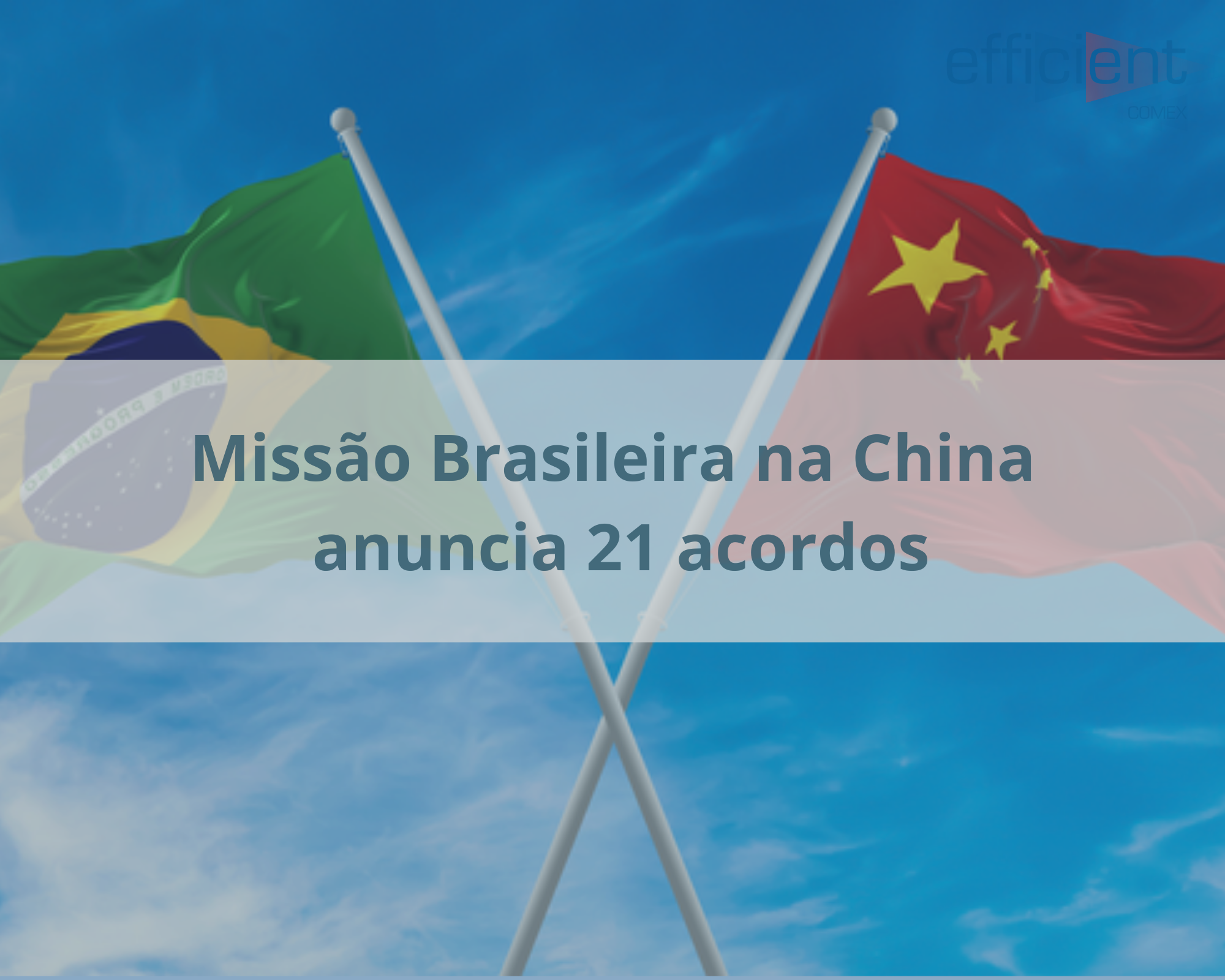 Missão Brasileira na China anuncia 21 acordos
