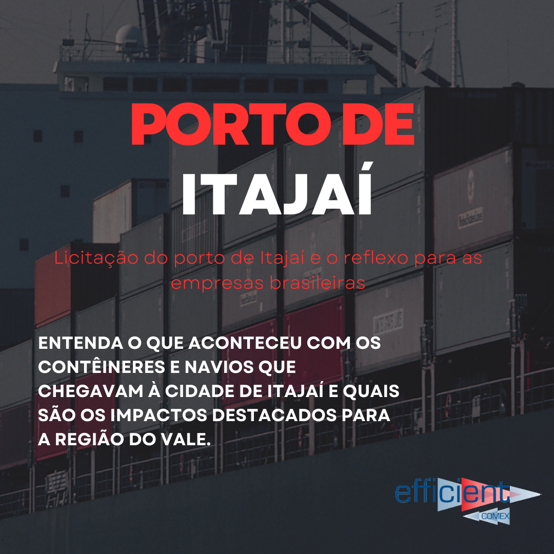Licitação do porto de Itajaí e o reflexo para as empresas brasileiras