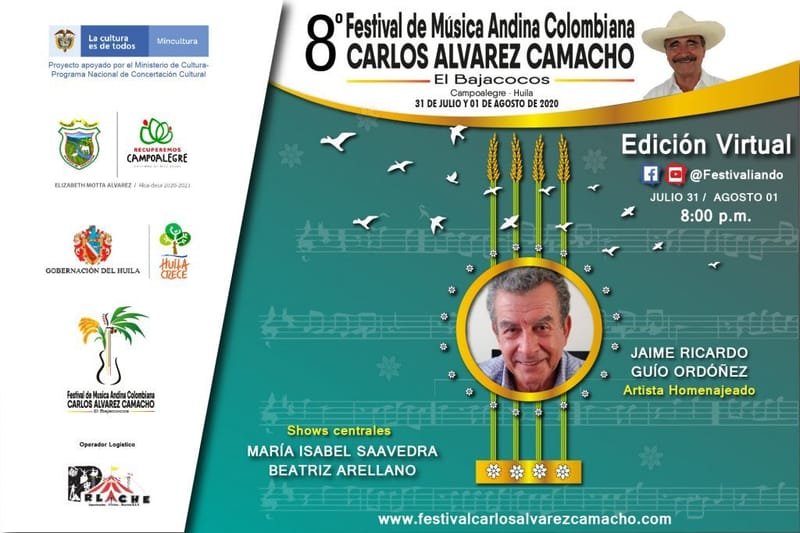 8 Festival de la Musica Andina Colombiana "Carlos Alvarez camacho" el bajacocos