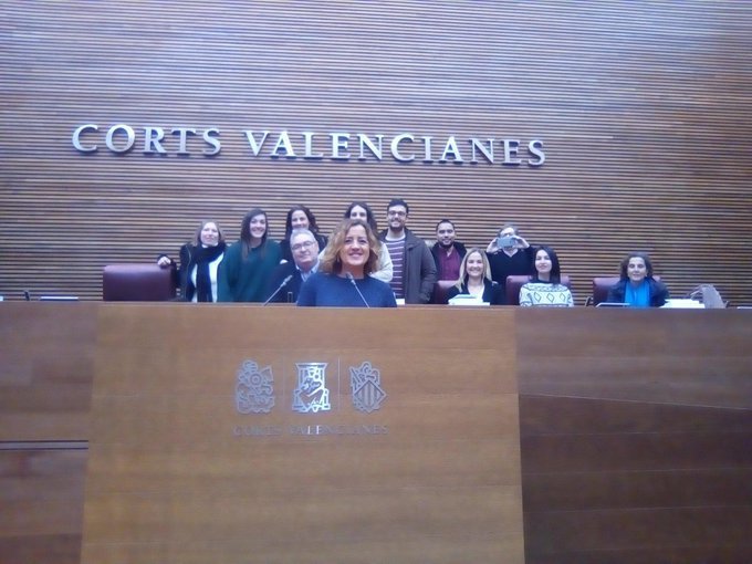 Visita a Las Cortes Valencianas