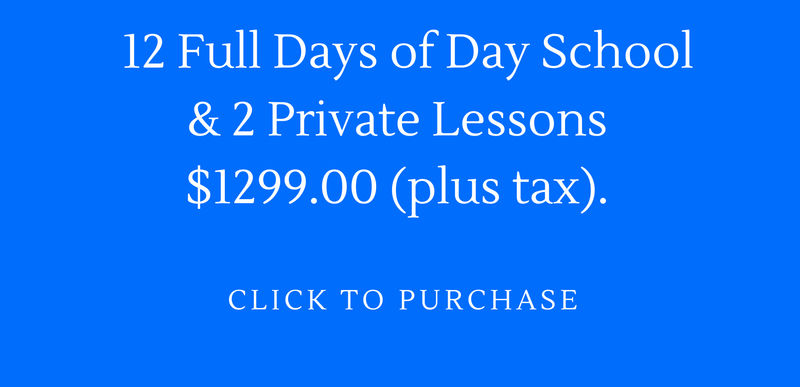12 Full Days of Day School & 2 Private Lessons