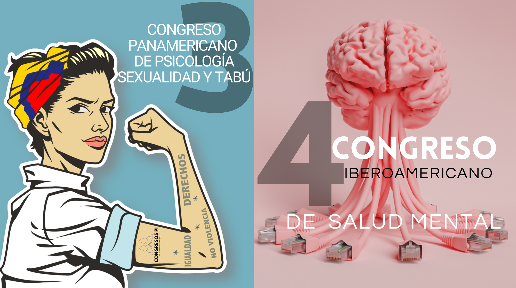 3 CONGRESO PANAMERICANO DE PSICOLOGIA, SEXUALIDAD Y TABÚ Y 4 CONGRESO IBEROAMERICANO DE SALUD MENTAL  SEPTIEMBRE 2024 (COLOMBIA) EVENTO PRESENCIAL