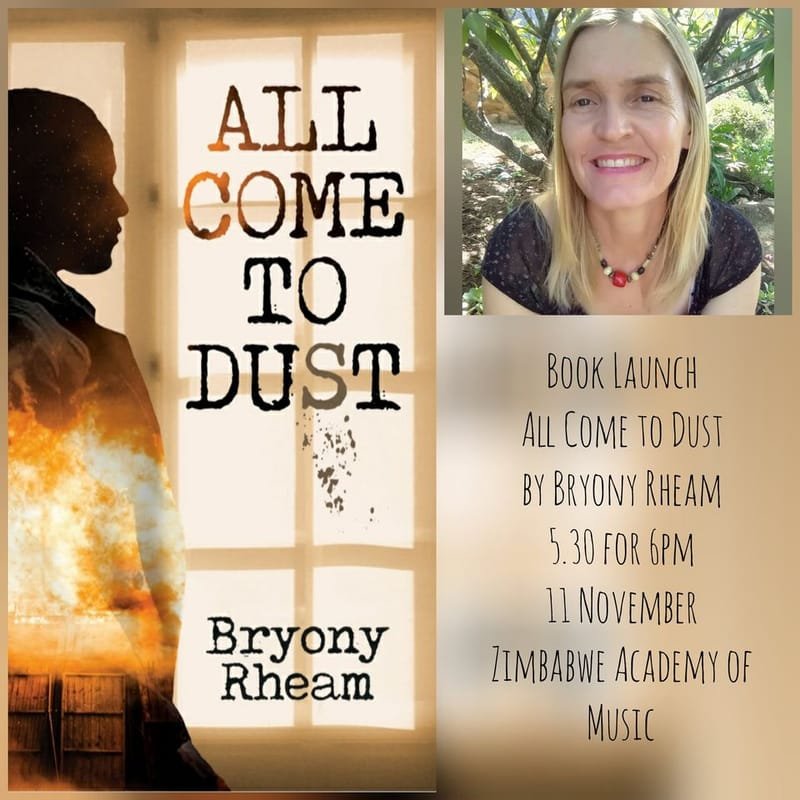 All Come to Dust, Bryony Rheam Book Launch