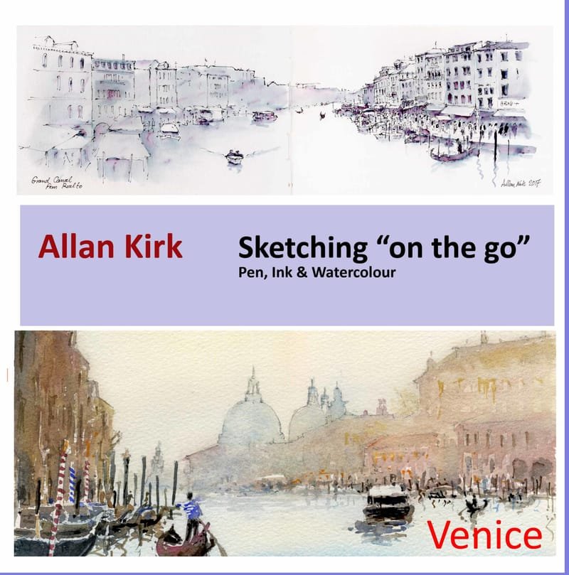 Sketching on the Go - Venice