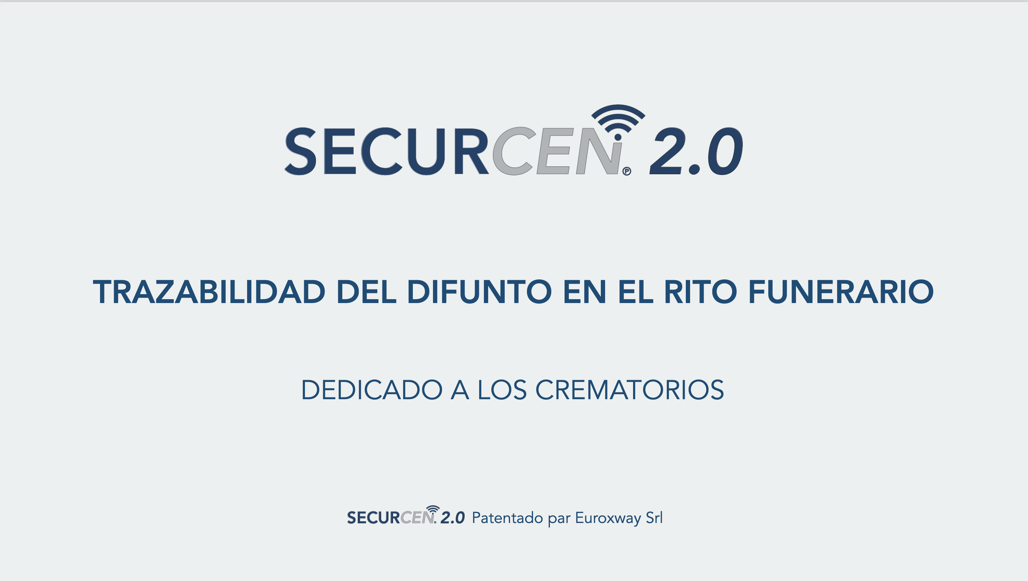 SECURCEN℗ 2.0 - DEDICADO A LOS CREMATORIOS (ESP)