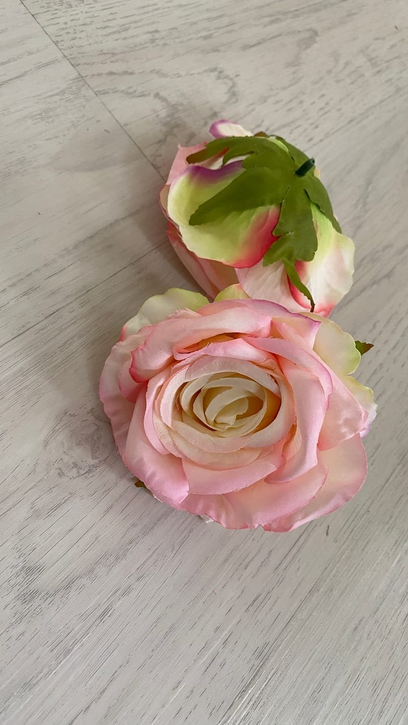 Rose Pr Light Pink Head Copy Artificial Flowers Keighley Uk