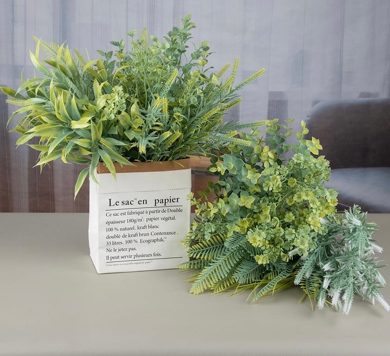 14 x mix Greenery bunches Artificial Flowers Keighley UK