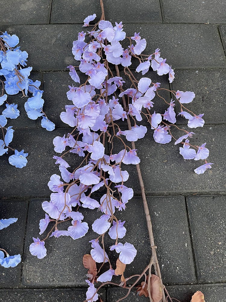 Dancing Orchid 8 Artificial Flowers Keighley UK