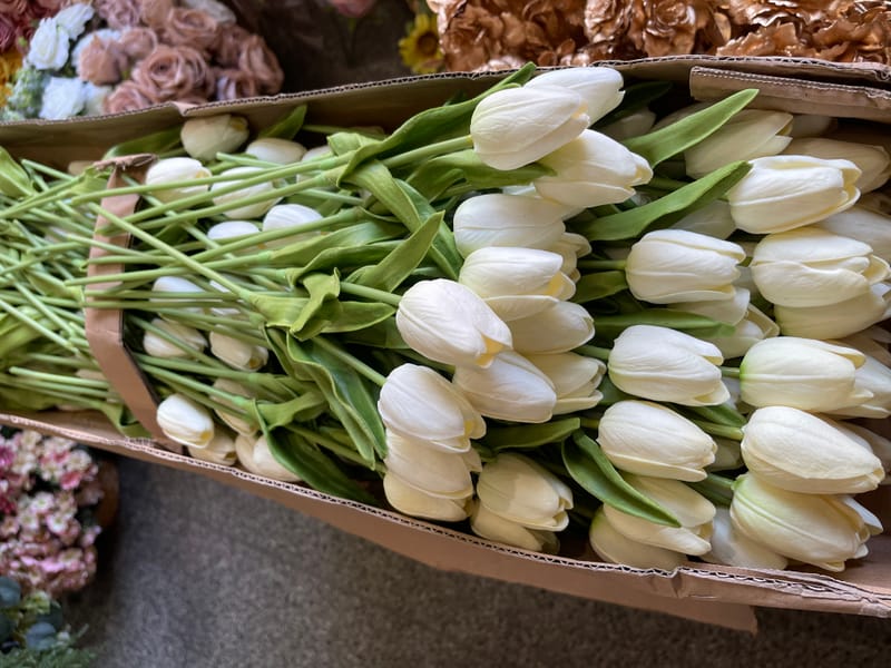 Tulip 20 ARTIFICIAL FLOWERS KEIGHLEY UK