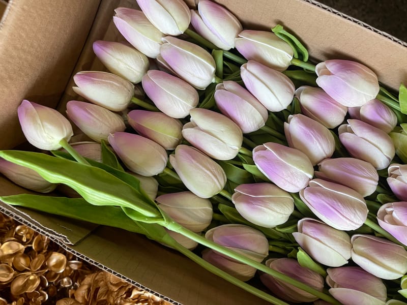 Tulip 20 ARTIFICIAL FLOWERS KEIGHLEY UK