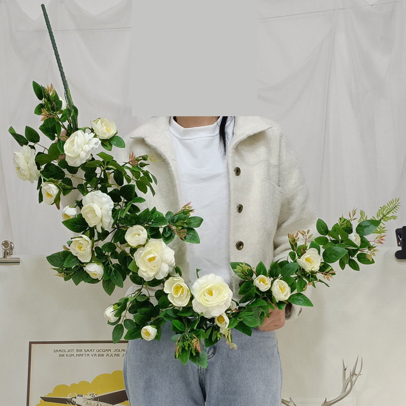 Vintage Camellia Hanging Vine ARTIFICIAL FLOWERS KEIGHLEY UK