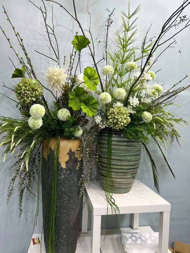 FAUX CYPERUS PAPYRUS Artificial Flowers Keighley UK