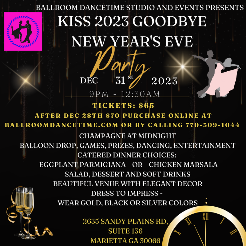 Kiss 2023 Goodbye New Years Eve Party