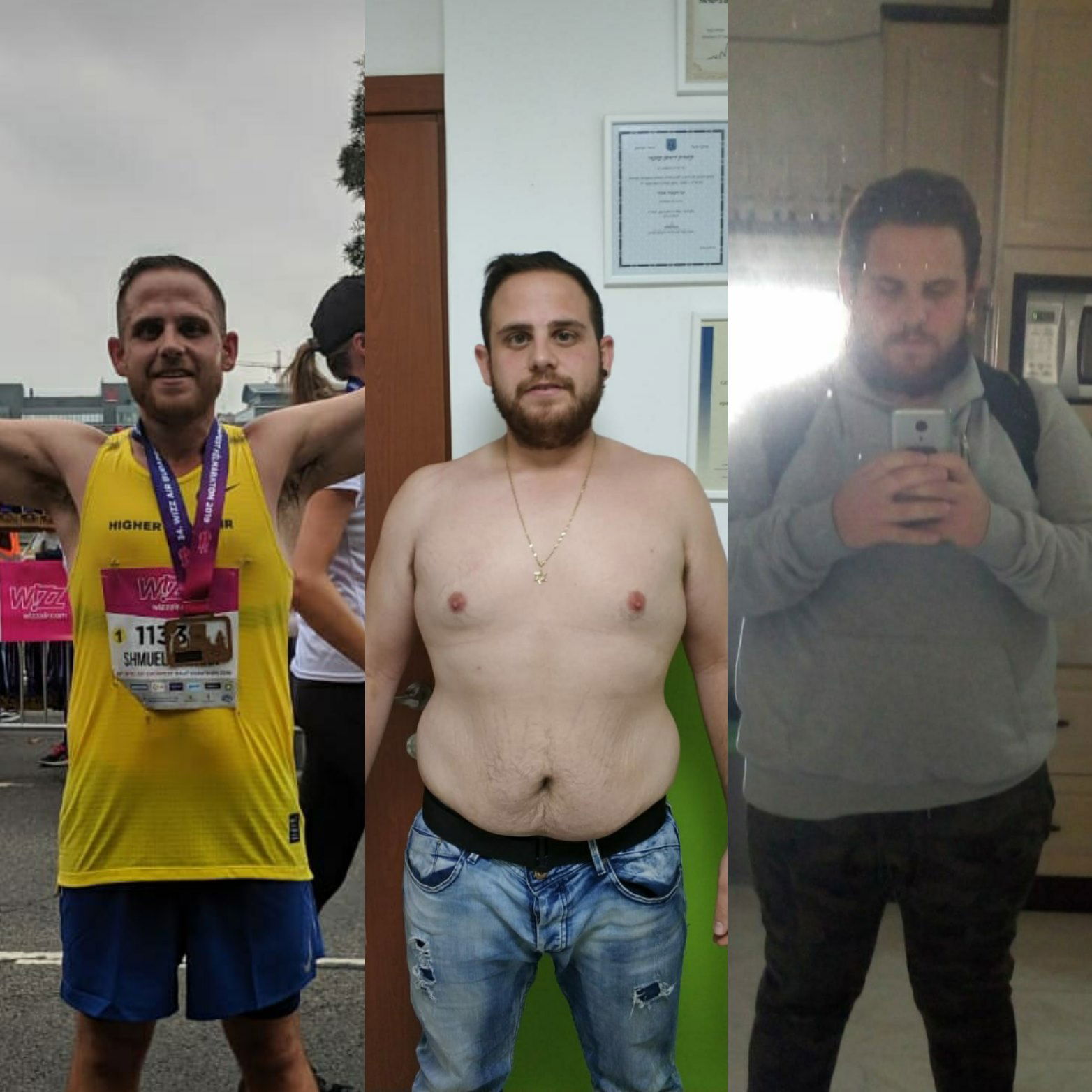 סיפור ההצלחה של שמואל - תהליך ירידה במשקל שהגיע עד מרתון בודפשט
