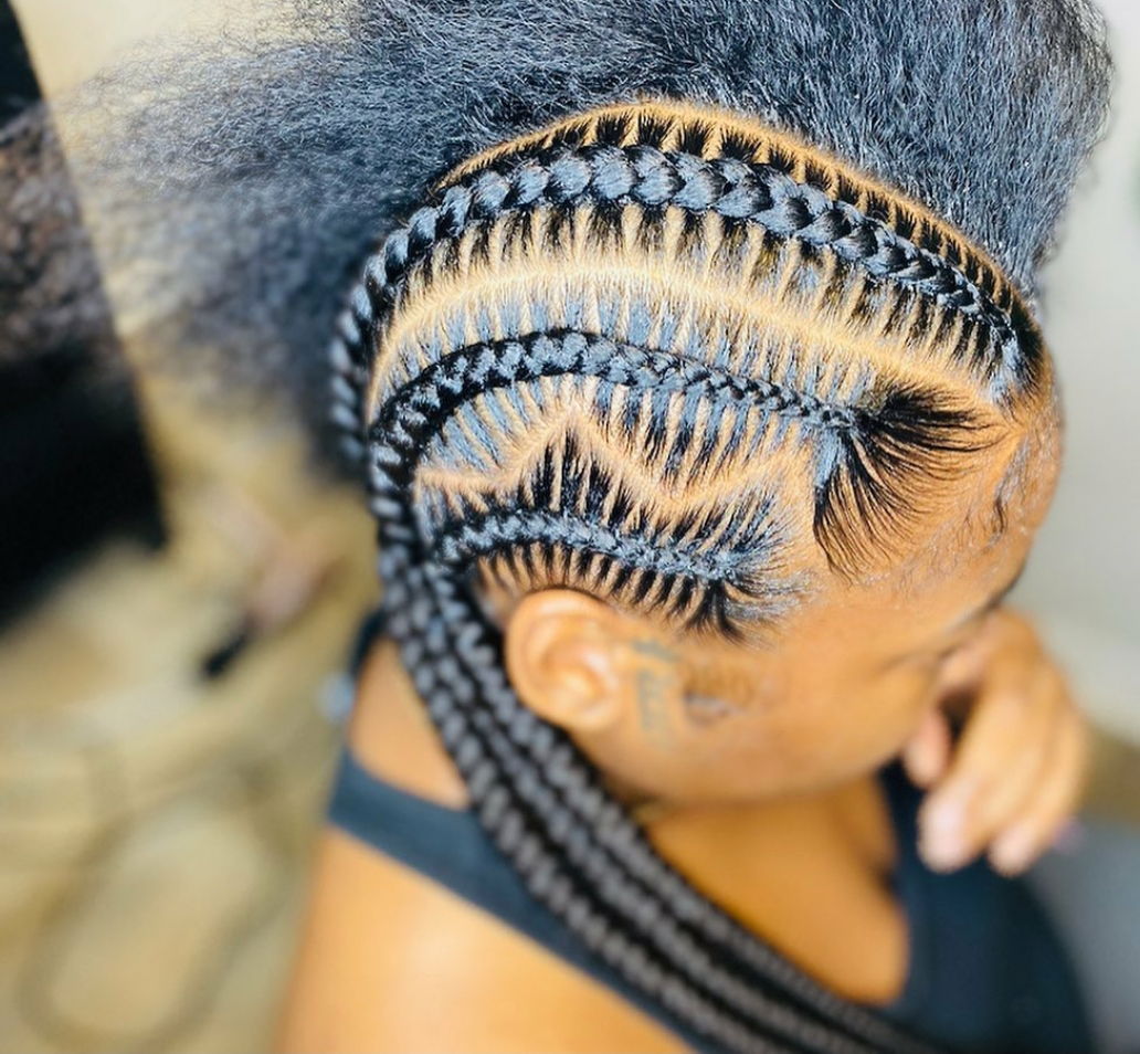 Stitch Braids conrows