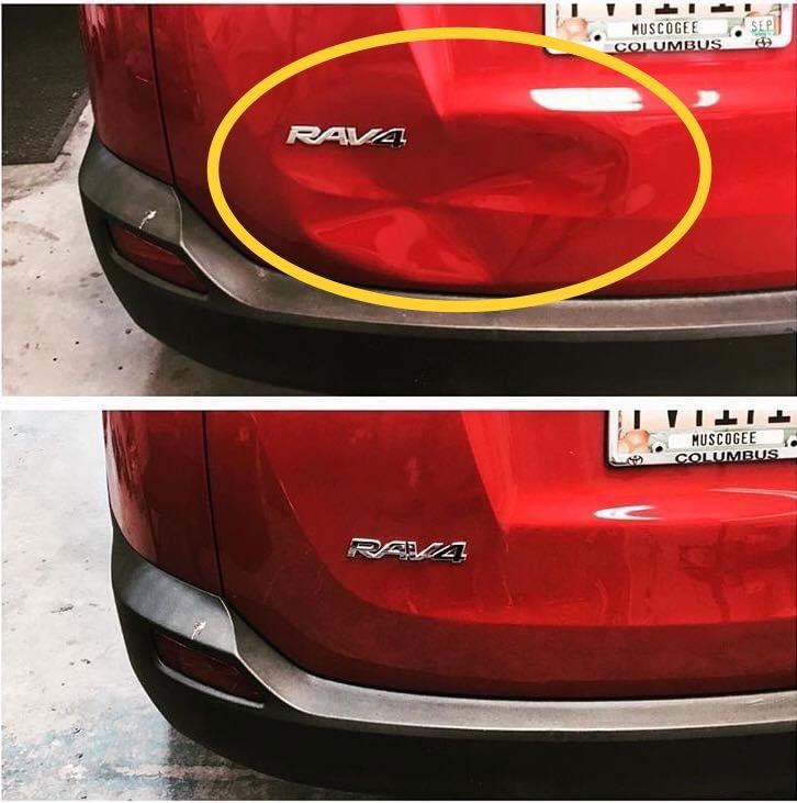 Paintless Dent Removal Minor Paint Repair Headlight Restoration