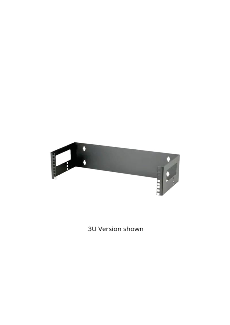 Wall Mounted 19 Inch Open Rack Wall Mounted Frame 05 FIRE & SECURITY LTD