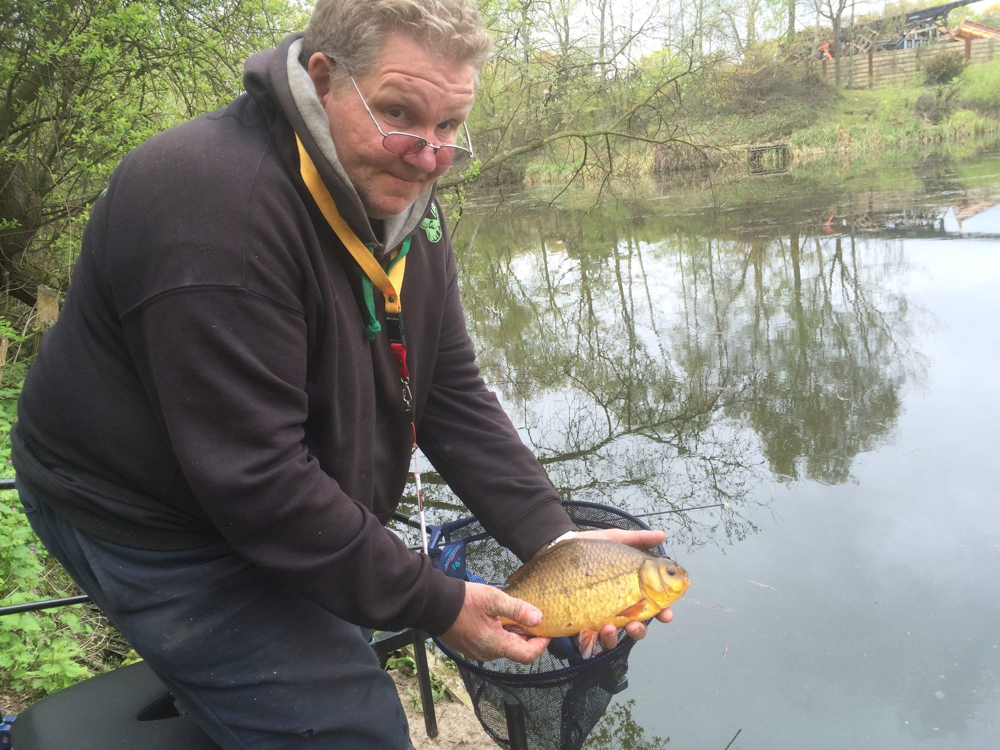 Nice Crucian for John at Bucbricks 3