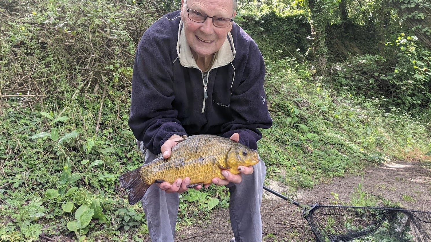 3lb 2oz Crucian caught at BB3 by Colin
