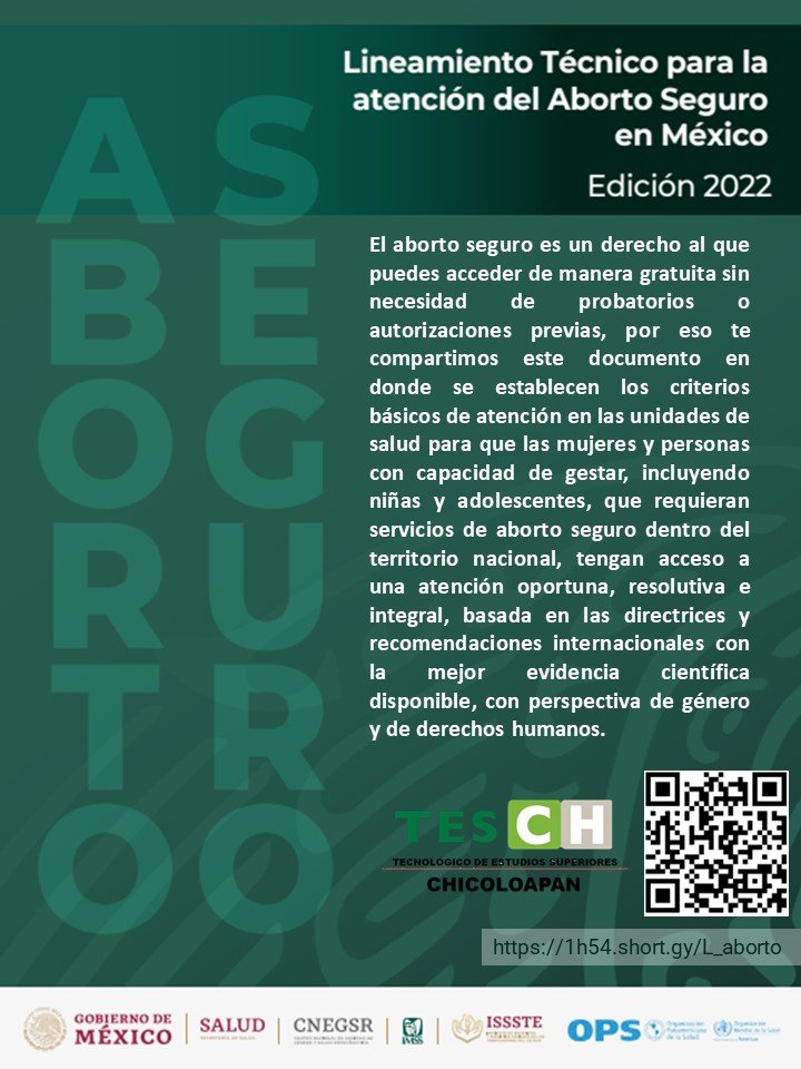 Lineamiento Técnico para la Atención del Aborto Seguro en México