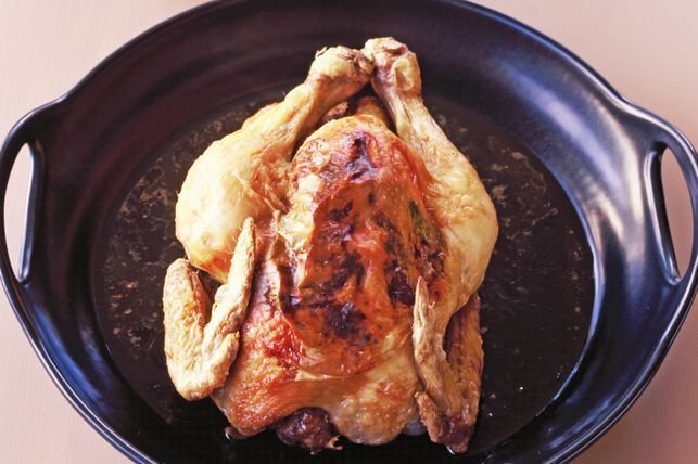 French-style roast chicken