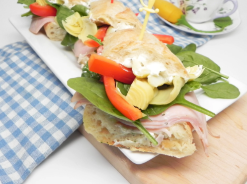 Make-Ahead Turkey Tea Sandwiches