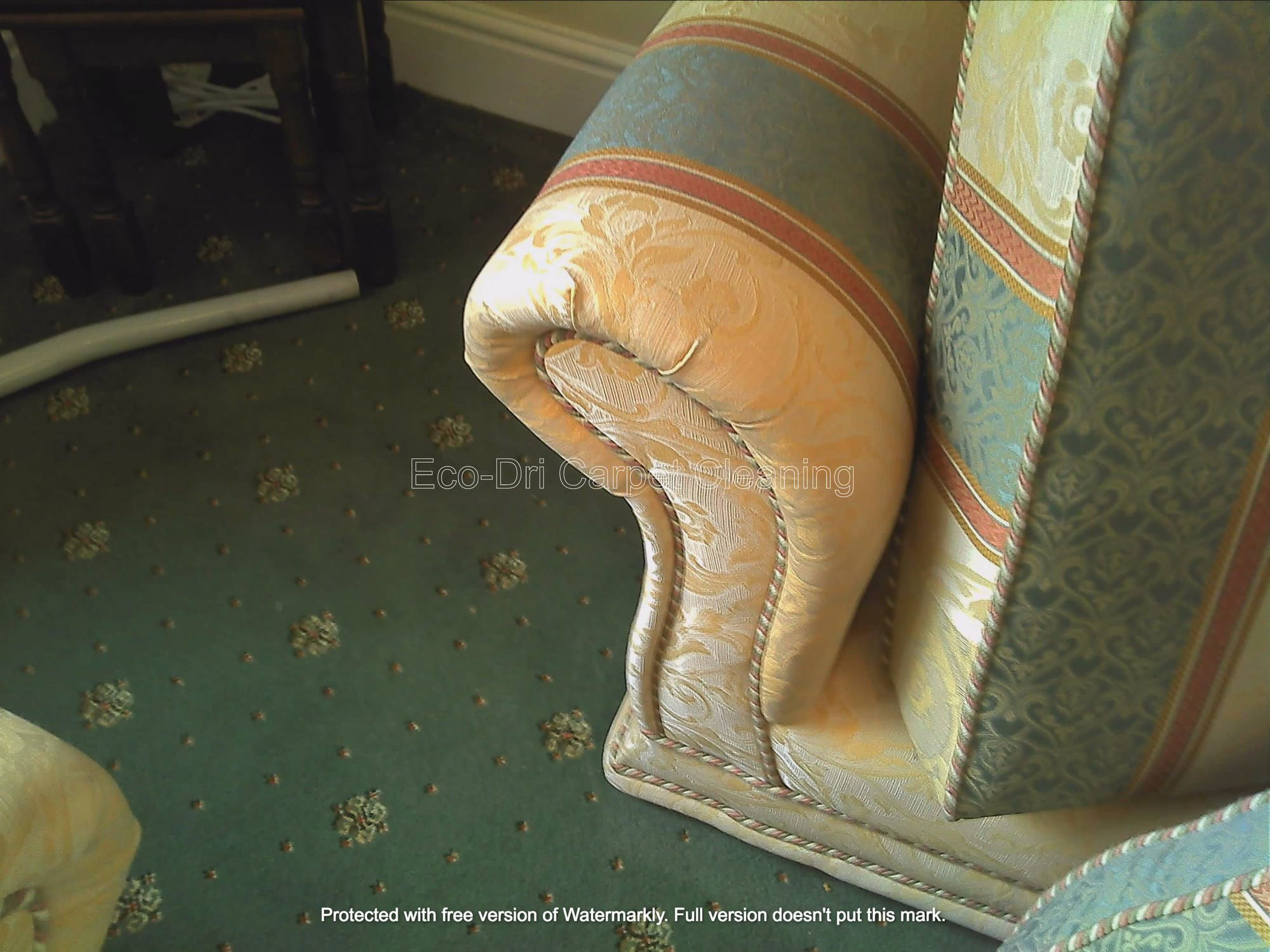Upholstery cleaning 1