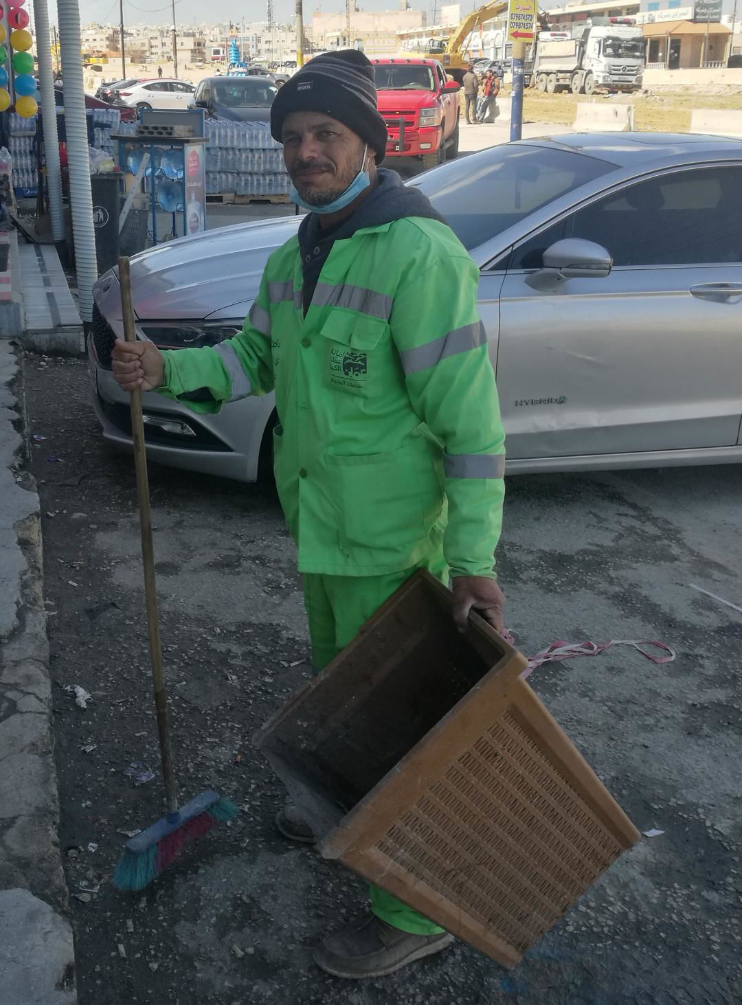 أبو رحمة/ عامل وطن في أمانة عمان