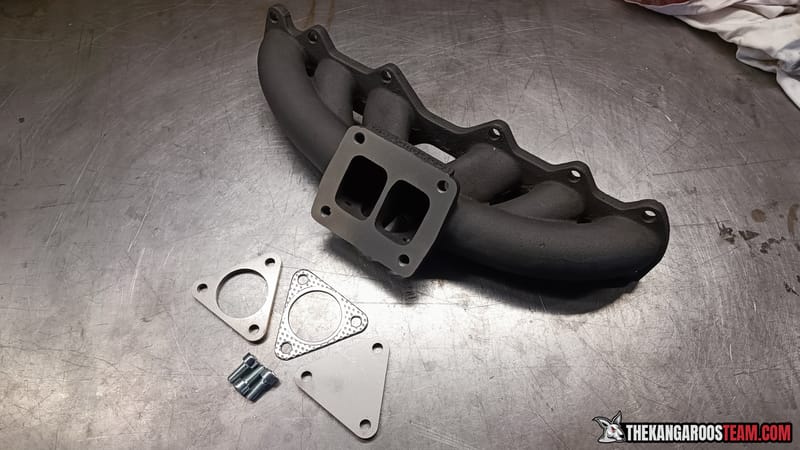 1JZ T4 TWIN SCROLL CAST IRON TURBO MANIFOLD - The Kangaroos Team