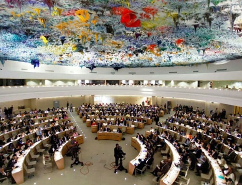 بيان 47 دولة حول انتهاكات حقوق الإنسان في خارطة إيران