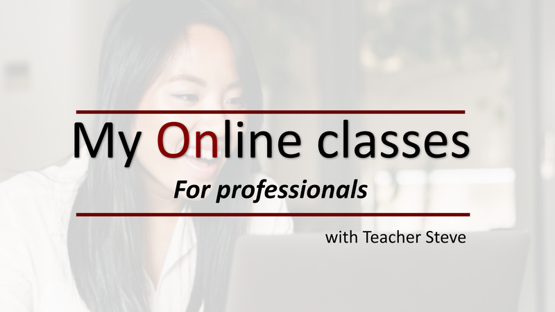 100% ONLINE ENGLISH CLASSES FOR ADULTS