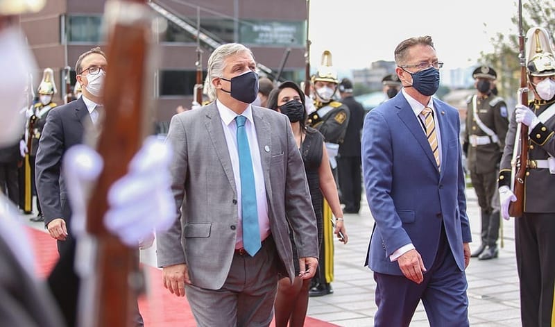 Asunción presidencial de Guillermo Lasso en Ecuador