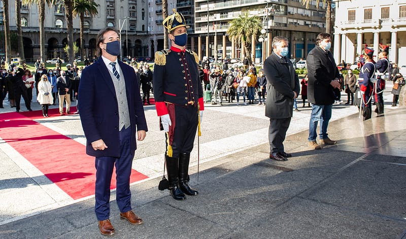 Presidente Lacalle Pou conmemoró el 257.° aniversario del natalicio de José Gervasio Artigas