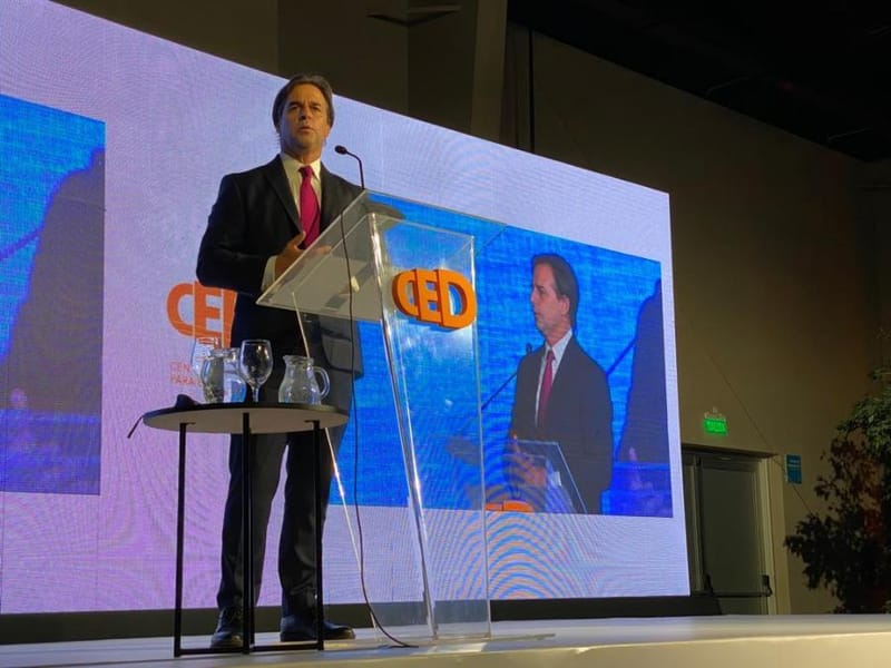 Lacalle Pou: “Tenemos muchas razones para ser optimistas, el resultado depende de nosotros”