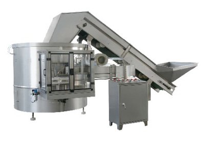 Machine de sertissage semi-automatique à double -, Fabricant de bouteilles  et de pots en PET Made in Taiwan