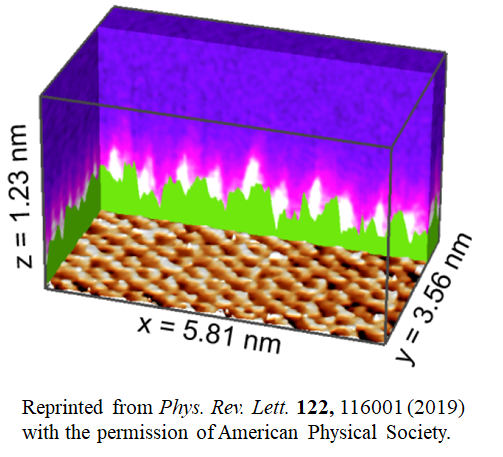Clarification of the Solid-Liquid Interface in an Atomic Scale by Scanning Probe Microscopy