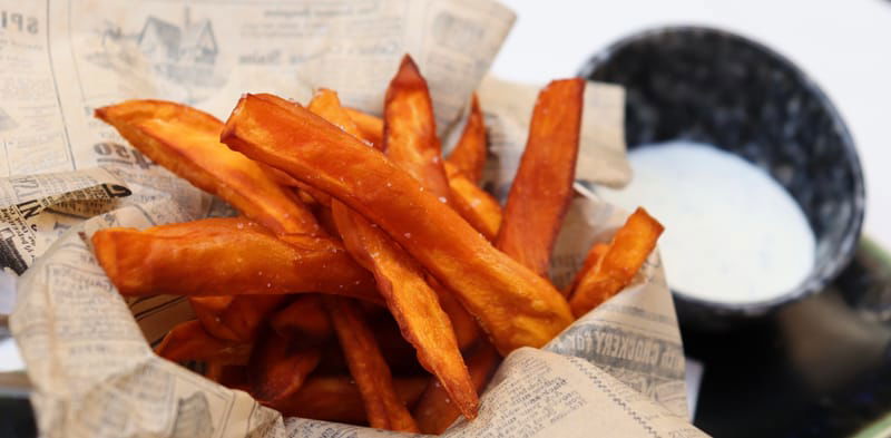 Sweet potato fries 🌱