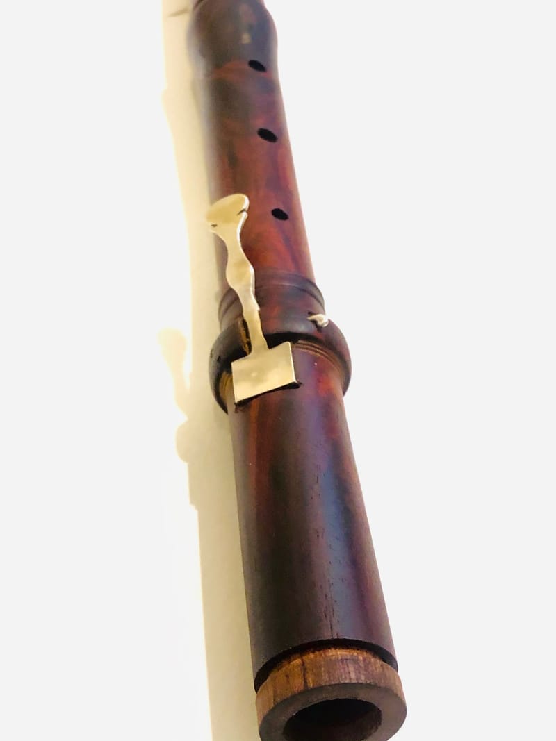 French Baroque Flute copy c17801800 of a Jean Jacques Tortochot Paris. Ariel Louis Flutes