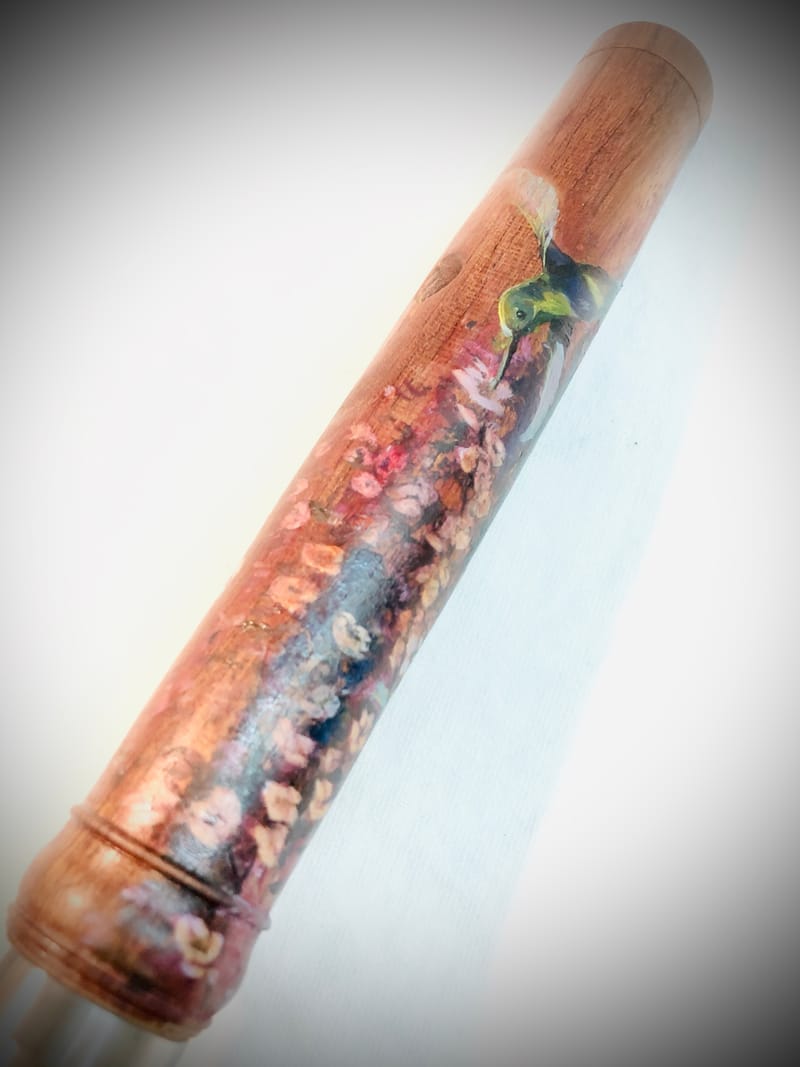 hummingbirds Baroque flute Style headjoint Ariel Louis Flutes