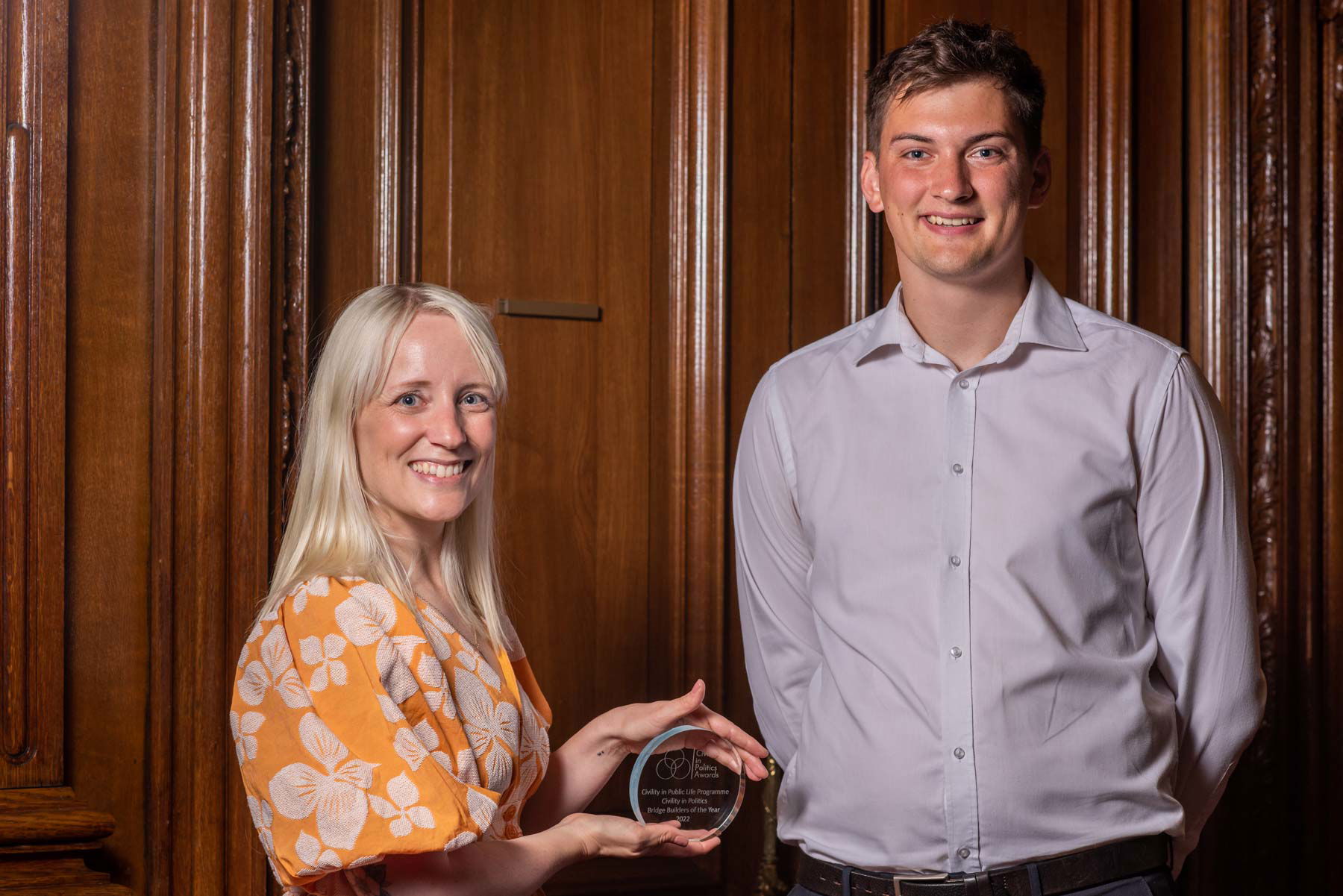 Louise Smith and Kieron Watt of the Local Government Association