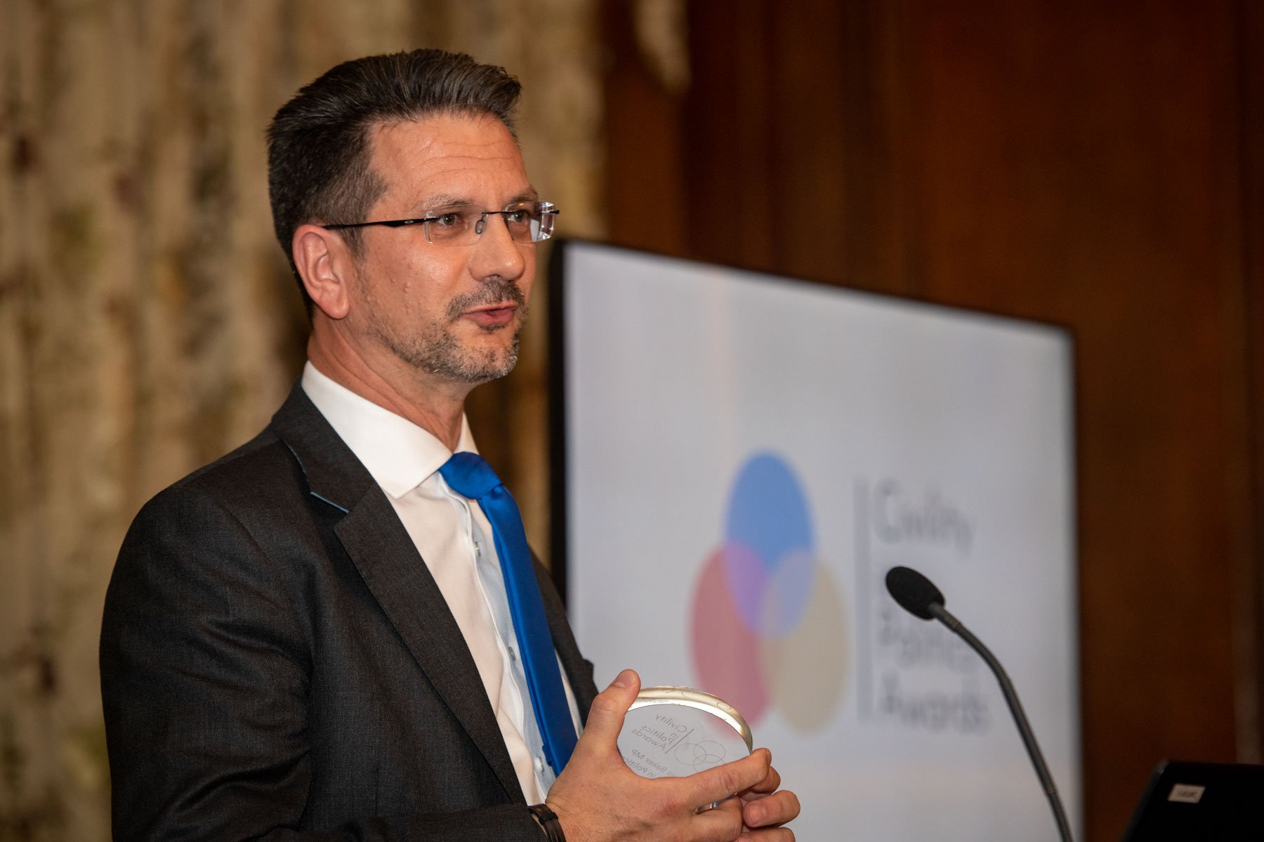 Civility in Politics Politician of the Year 2020 Steve Baker MP