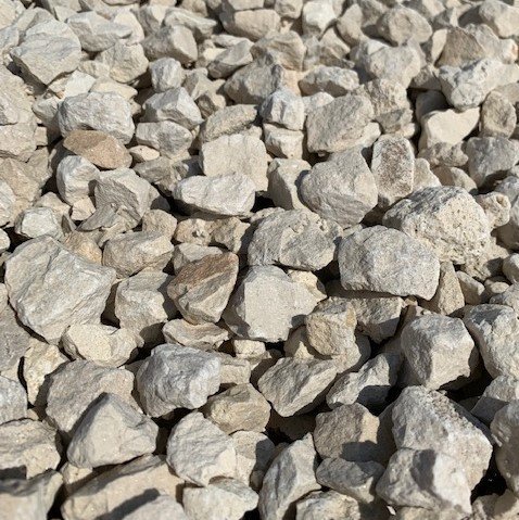 Old English White Chippings 20mm