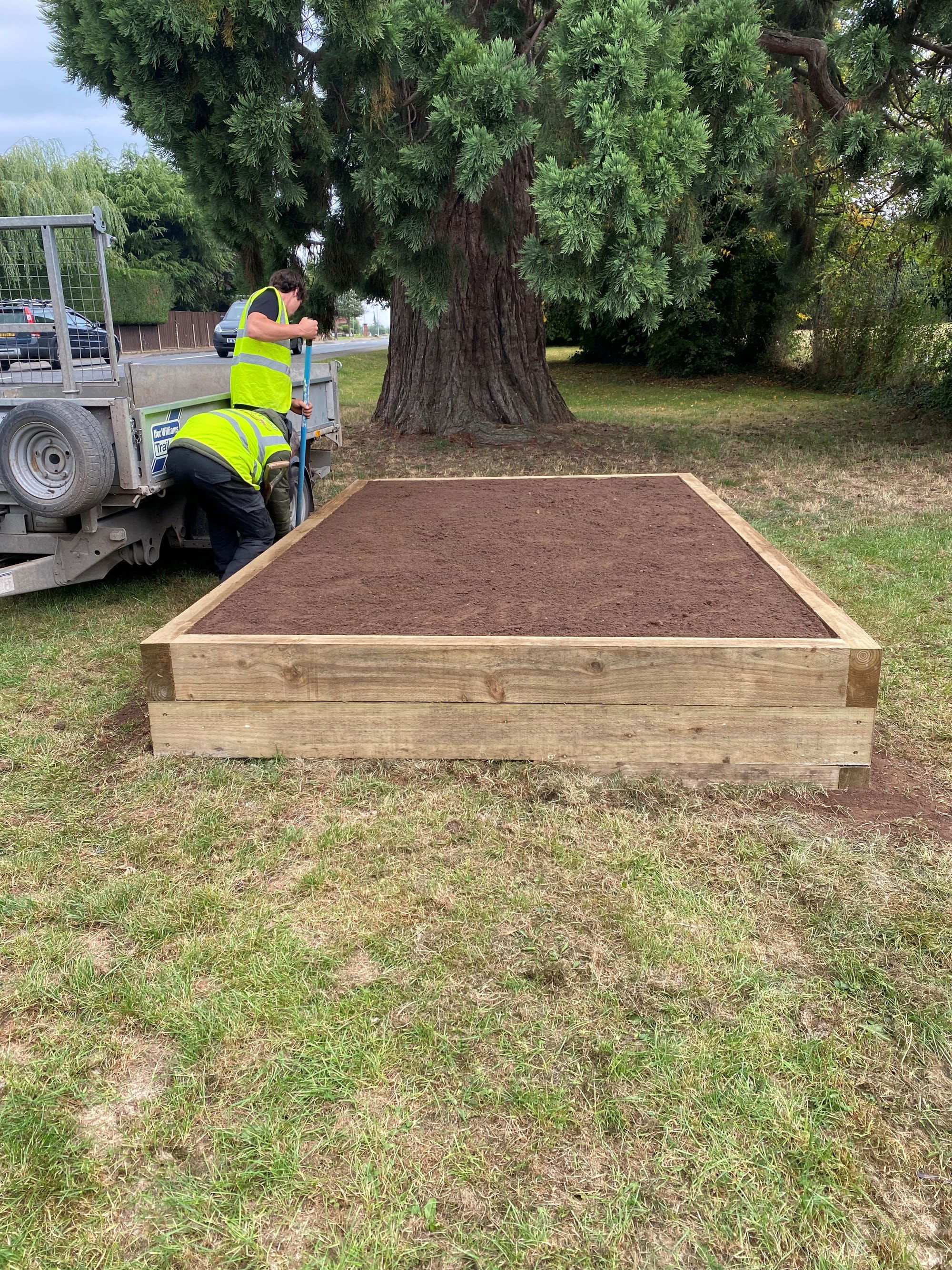 Softwood Sleepers - Raised Bed