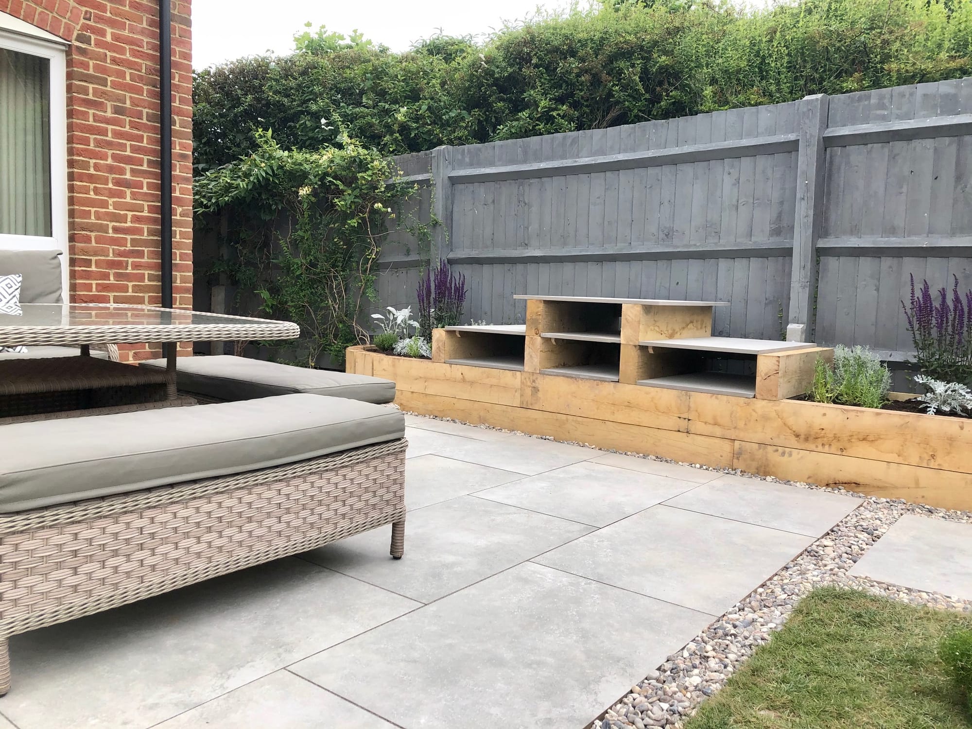 Oak Sleeper - Raised Bed and Shelving