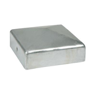 Post Cap with Bracket - Galvanised